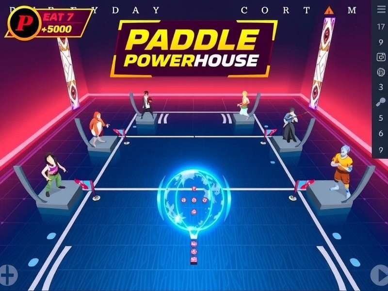 Premium Paddle Powerhouse gameplay screenshot